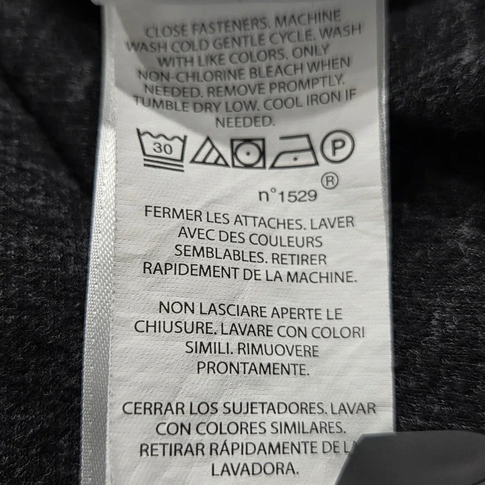 Polo Ralph Lauren 1/4 Zip Pullover Mens 4XB Dark Gray Sweater Long Sleeve Cotton